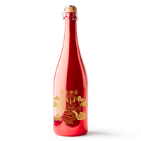 2024 Chinese New Year Metallic Red Bubbly