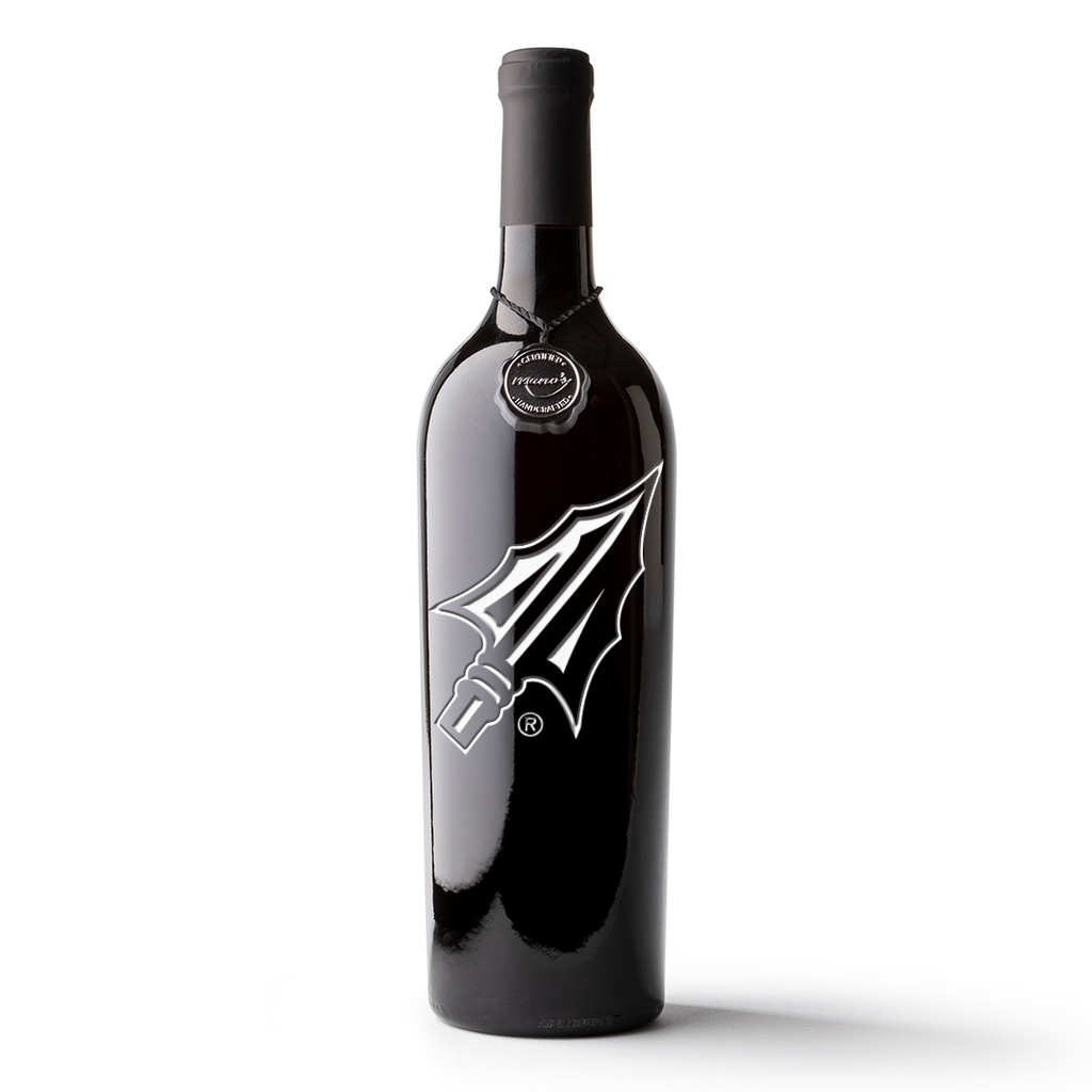 Florida State University Spear Etched Wine