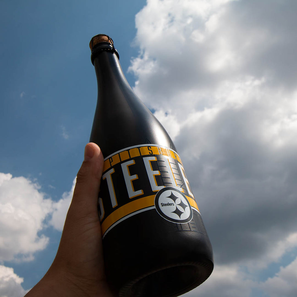 Pittsburgh Steelers Matte Black Bubbly