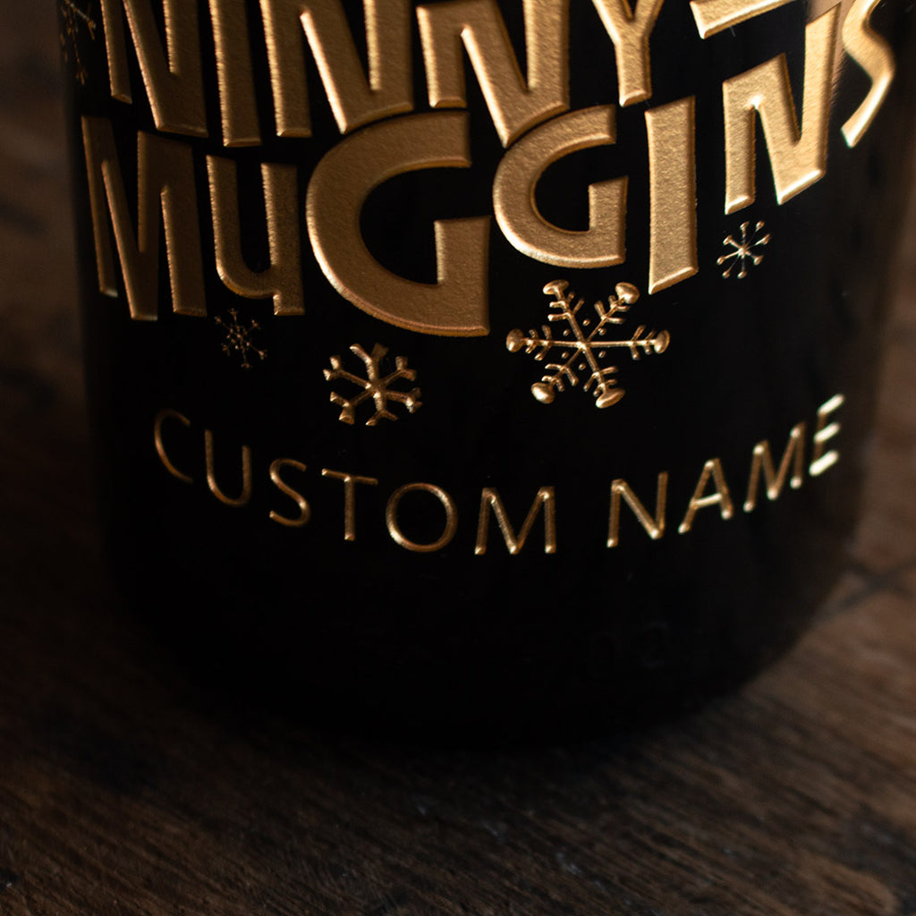 Elf Custom Name Etched Wine