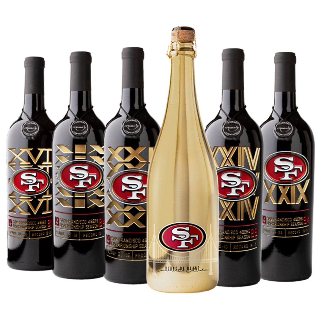 Manos NFL SF 49ers Gold Blanc de Blanc