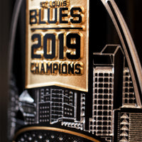 STL Blues 2019 Limited Edition Ring Etched Wine