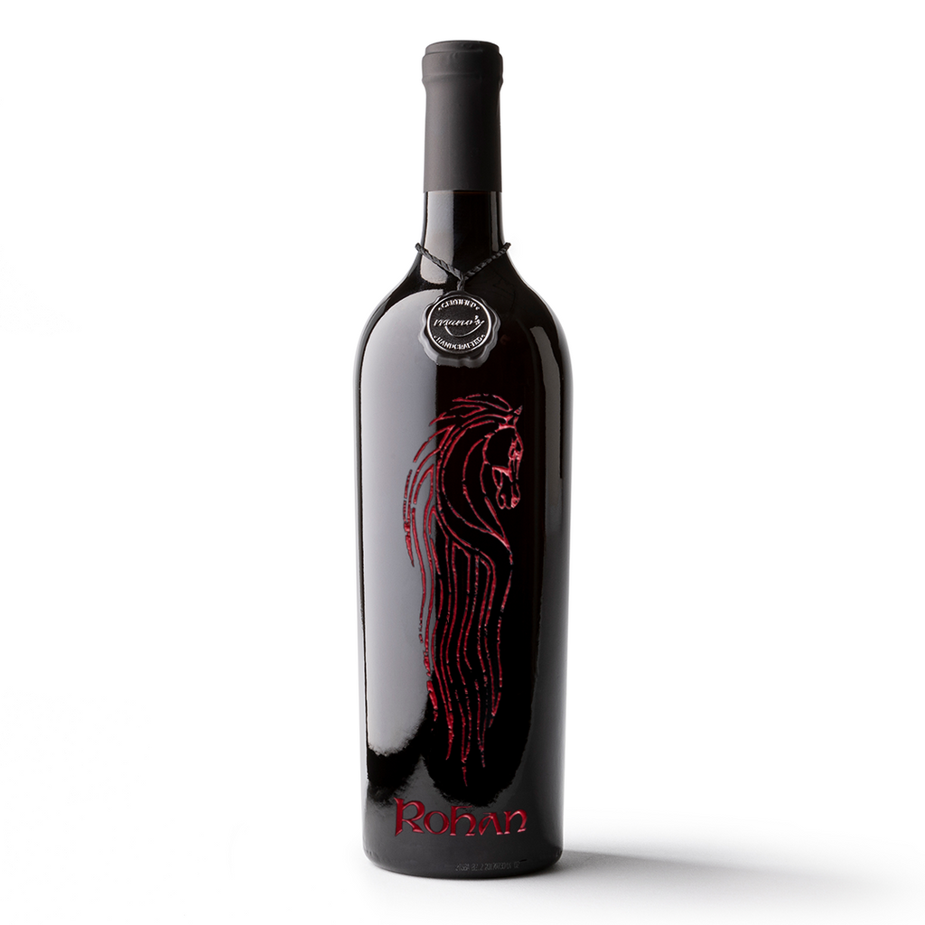 The Lord of the Rings Rohan Etched Wine