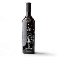 The Lord of the Rings Gondor Etched Wine