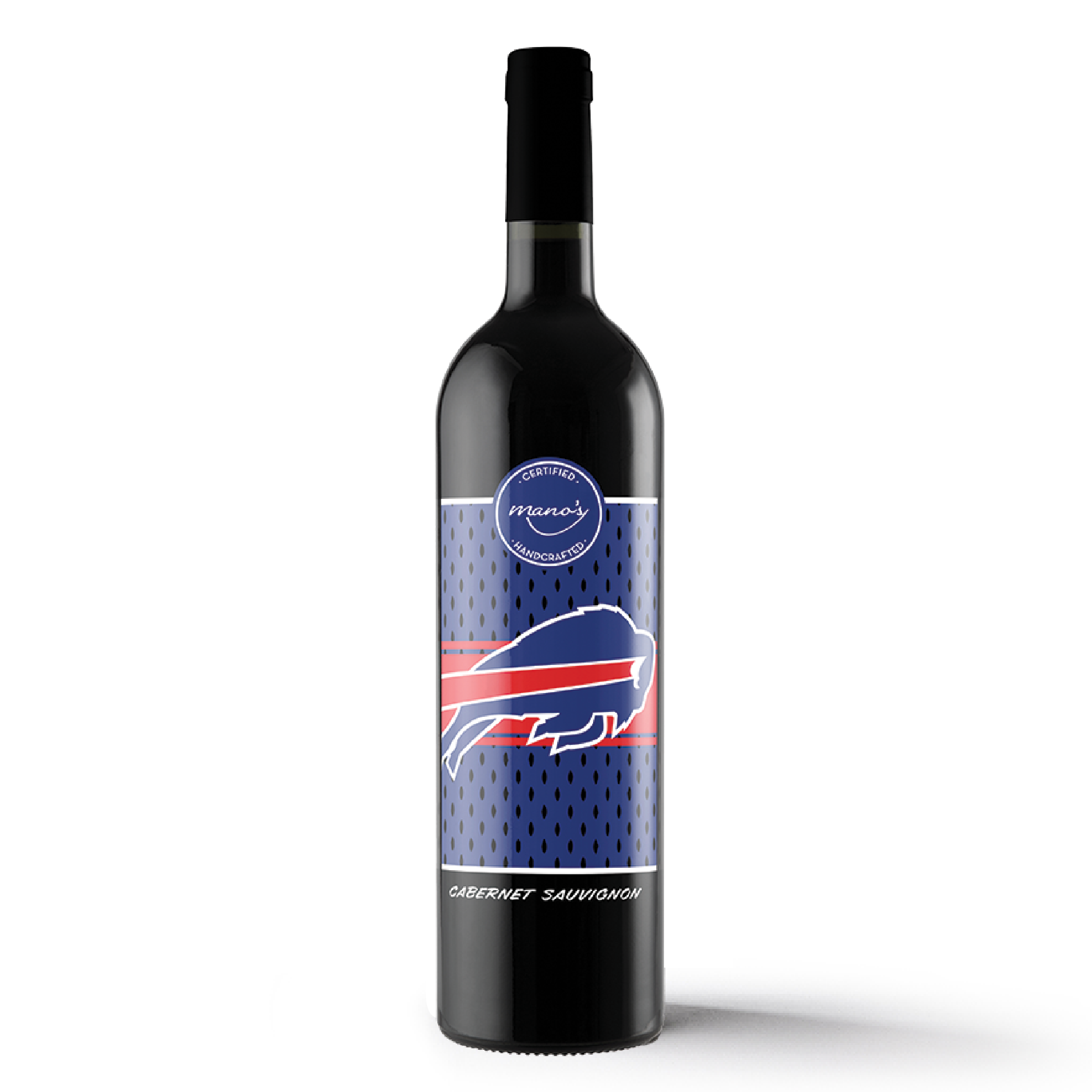 Mano's Buffalo Bills Artist Series Cabernet Sauvignon NV 750 ml.