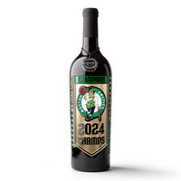 Boston Celtics 2024 Champions Banner Cabernet Sauvignon