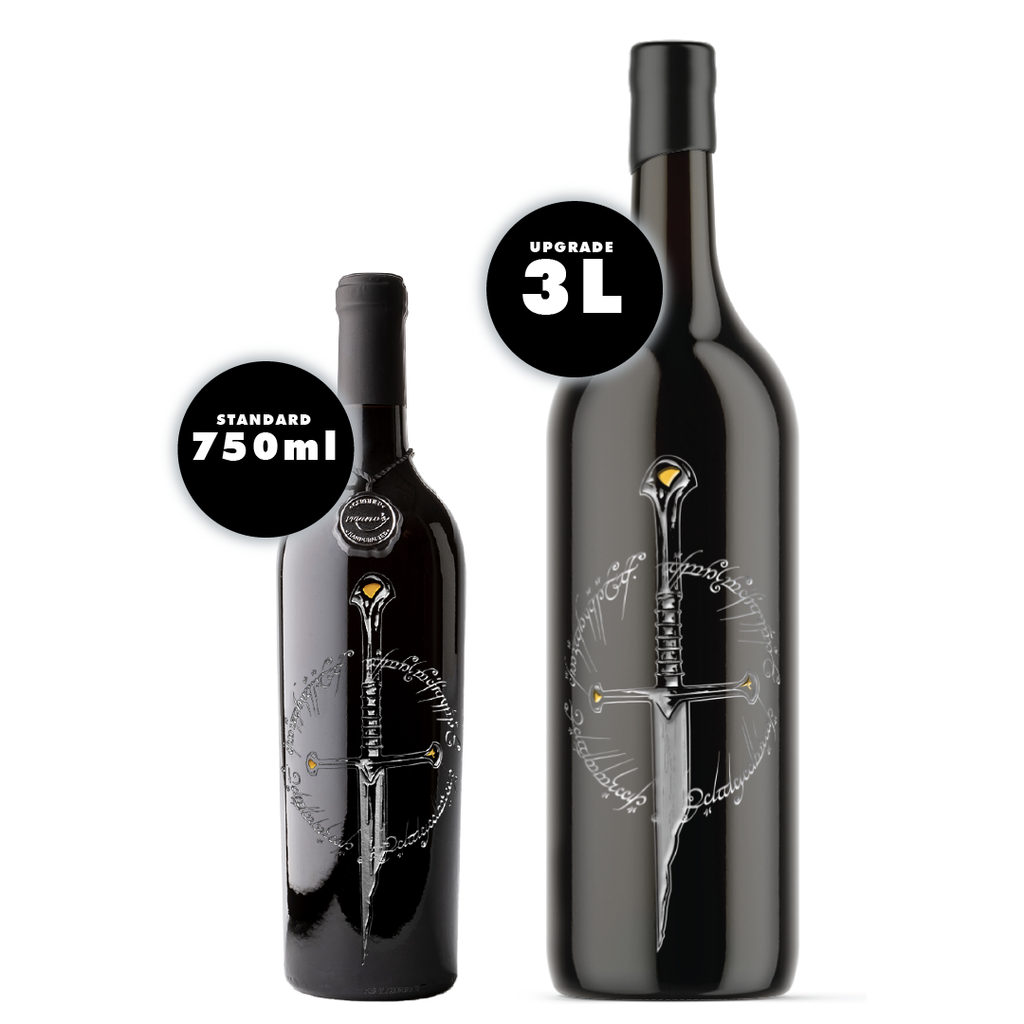 The Lord of the Rings Narsil Etched Wine