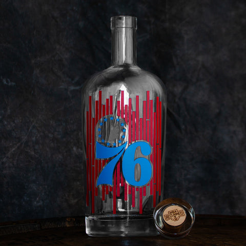 Philadelphia 76ers Court Decanter