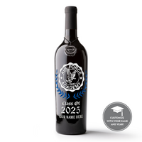 U.S. Air Force Academy Custom Alumni Etched Wine