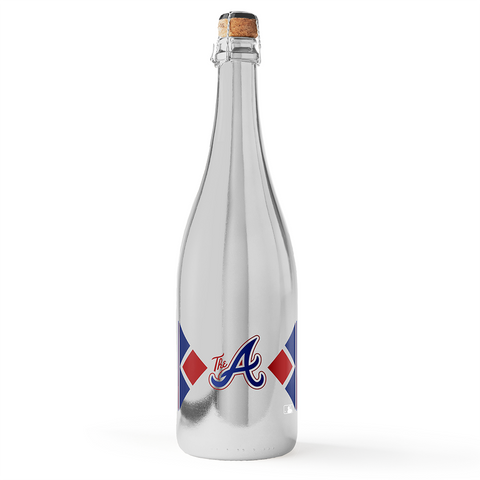 Atlanta Braves City Connect Silver Bubbly