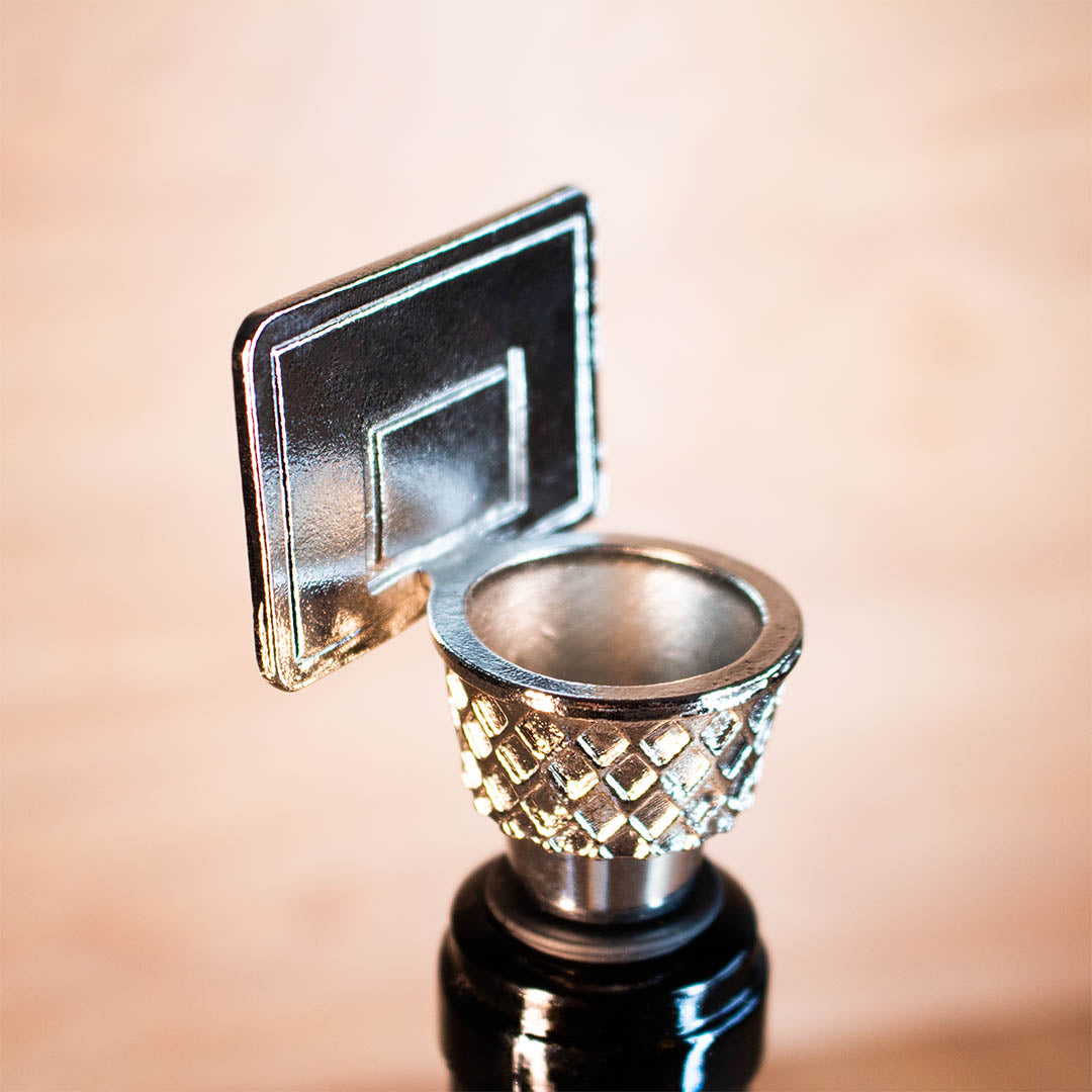 Mano's Wine Basketball Hoop Wine Stopper