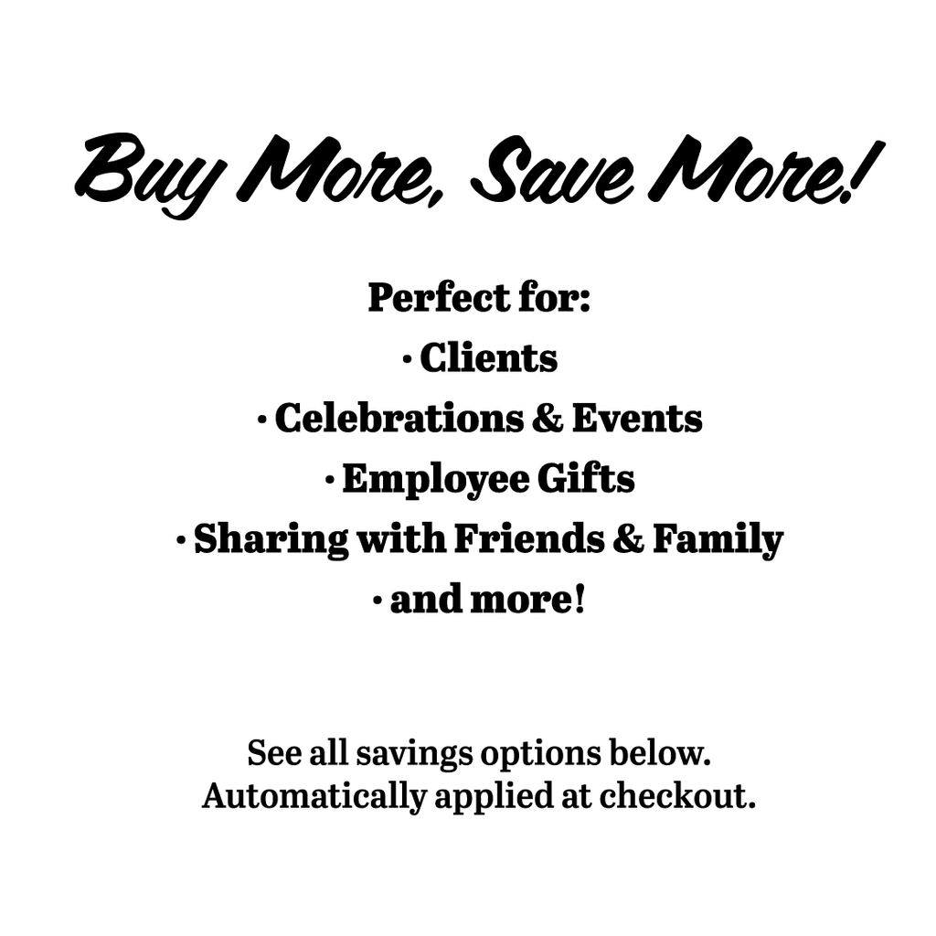 Buy More, Save More! Buy Mano's Wine as gifts for clients, celebrations and events, employees, and sharing with friends and family.