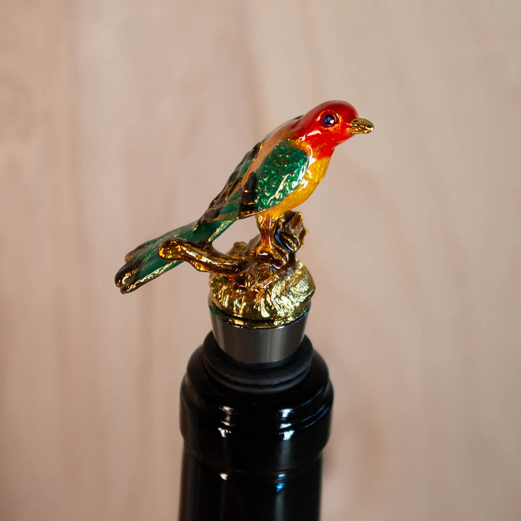 Festive Bird Wine Stopper