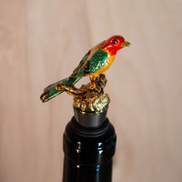 Festive Bird Wine Stopper