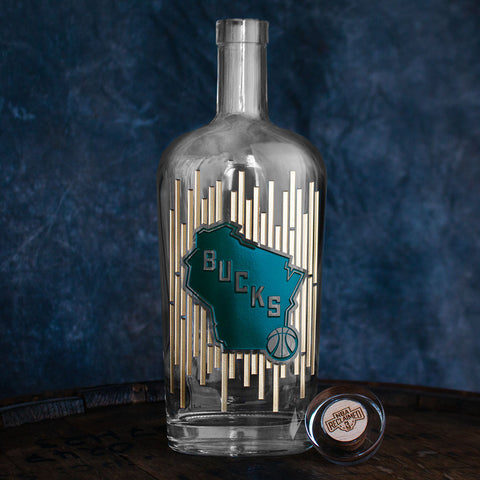 Milwaukee Bucks Court Decanter