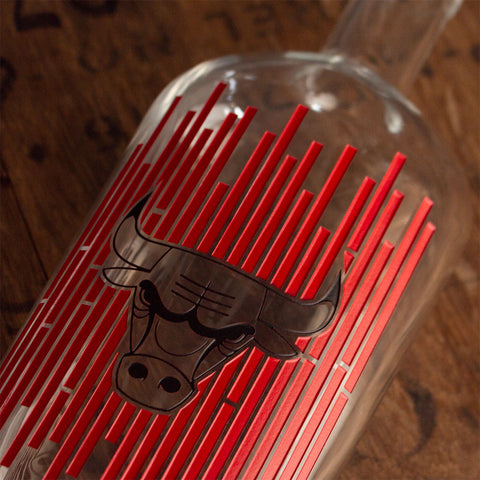 Chicago Bulls Court Spirits Court Decanter