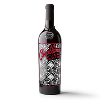 Casablanca Paris Quote Etched Wine