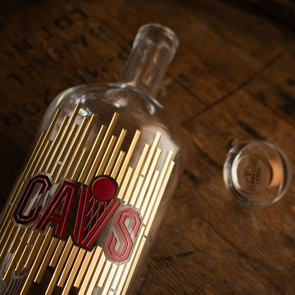 Cleveland Cavaliers Court Decanter