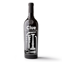 Clue Original Weapons Etched Wine