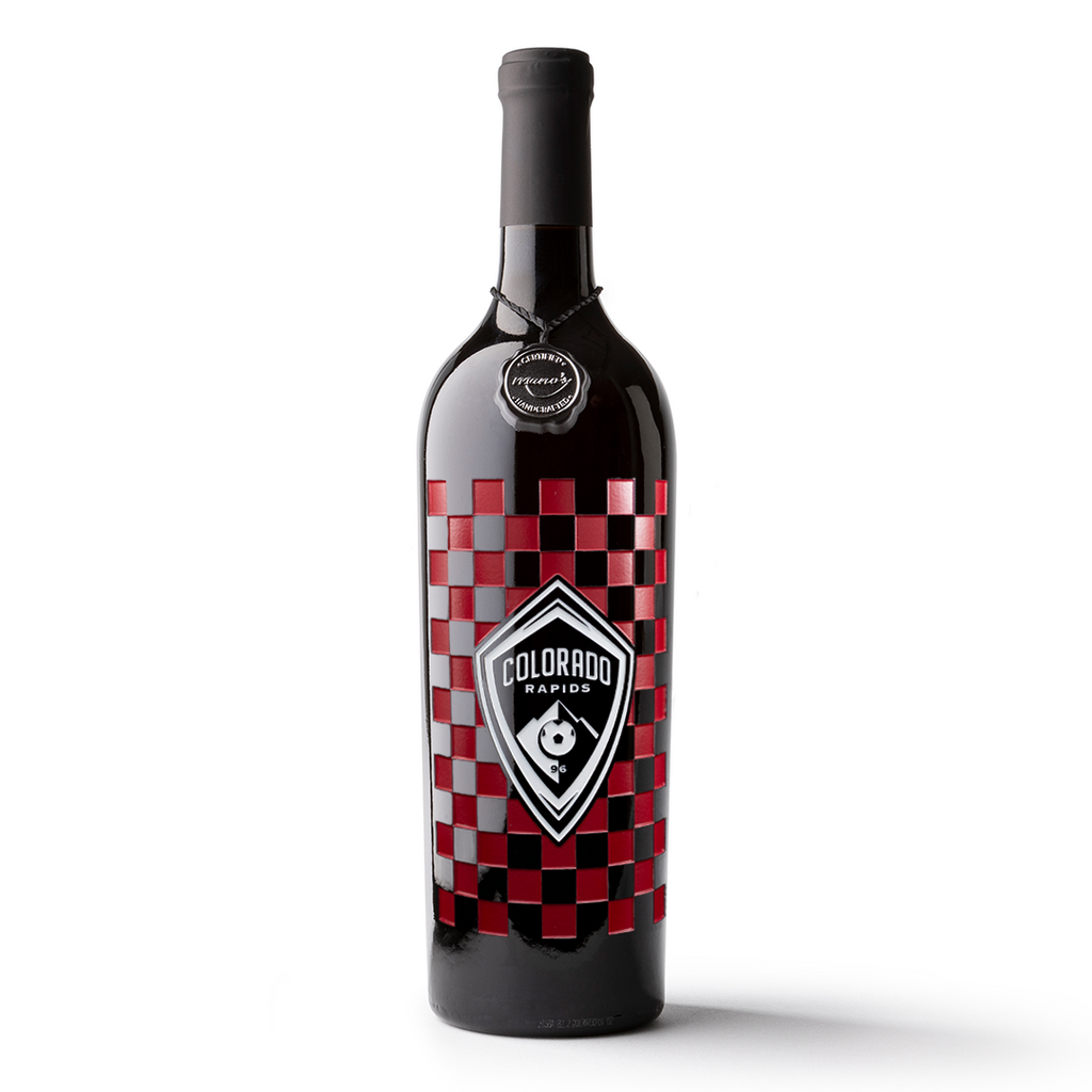 Colorado Rapids Kit Etched Wine