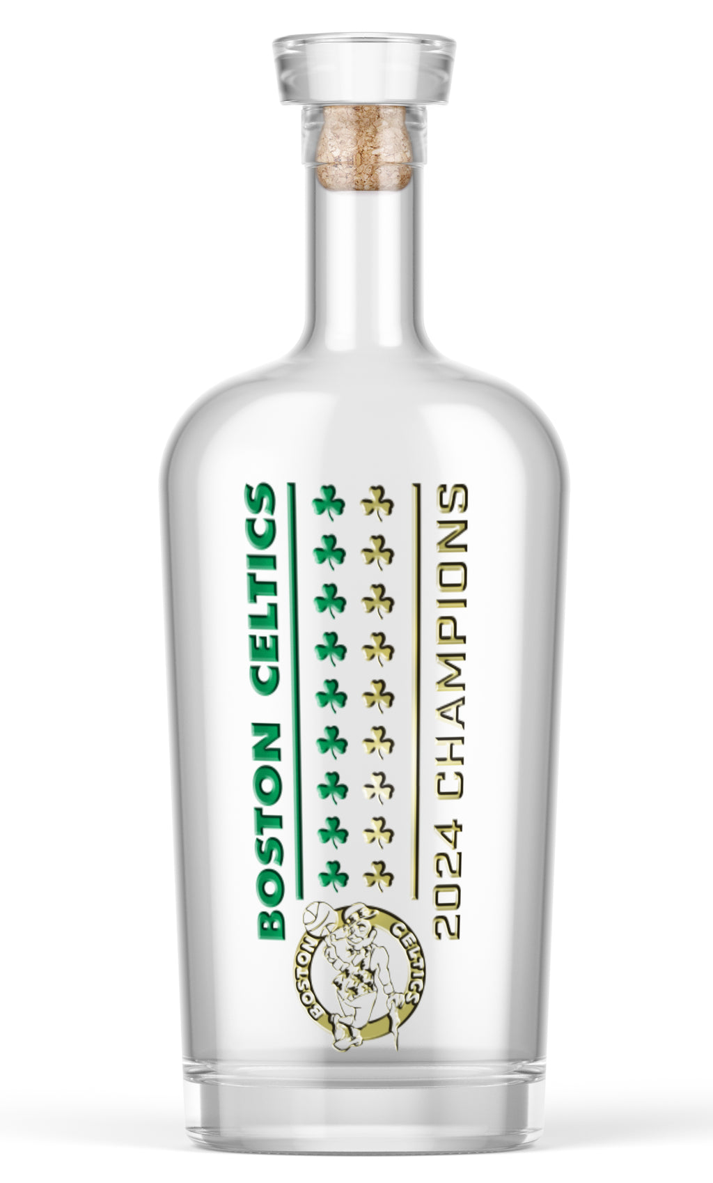 Boston Celtics 2024 Champions Spirits Display Bottle