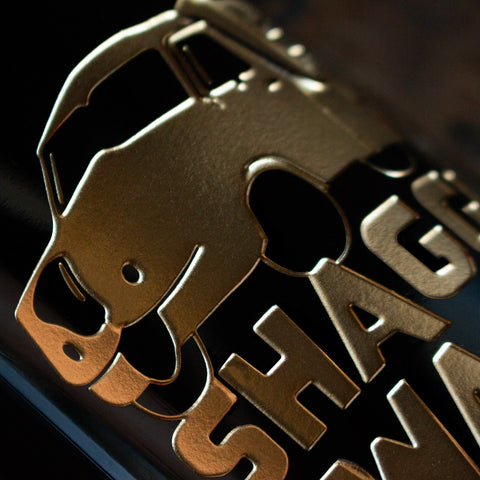 Dumb and Dumber Shaggin' Wagon Etched Wine