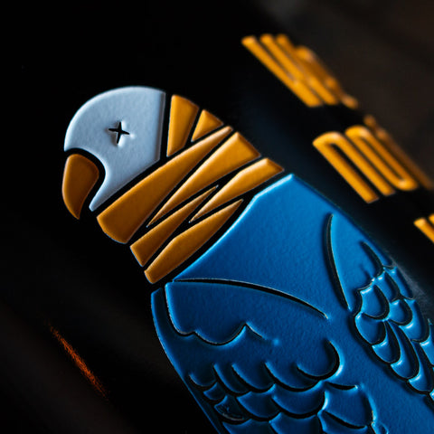 Dumb and Dumber Pretty Bird Etched Wine