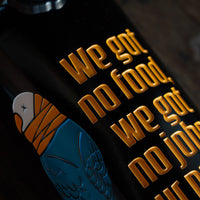 Dumb and Dumber Pretty Bird Etched Wine