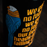 Dumb and Dumber Pretty Bird Etched Wine