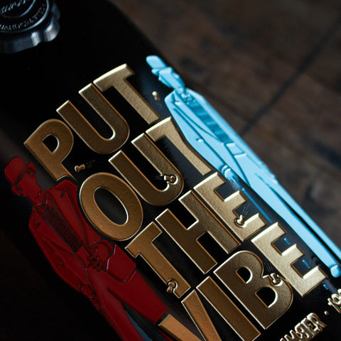 Dumb and Dumber Put Out the Vibe Etched Wine