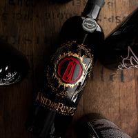 The Lord of the Rings Eye Etched Wine