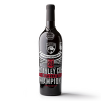 2024 Florida Panthers Stanley Cup Banner Champions Etched Wine