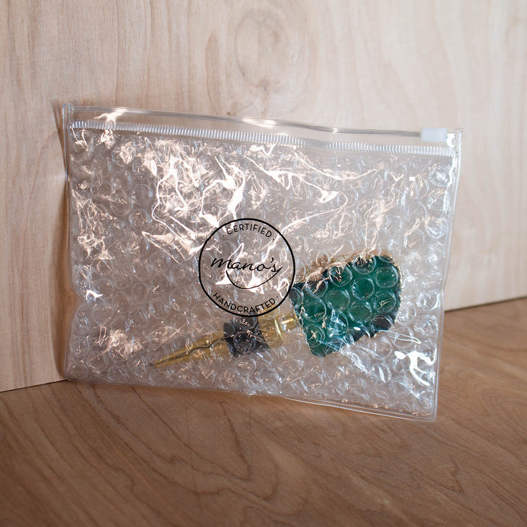 Green Geode Wine Stopper