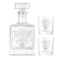 New York Knicks 2026 Champions Decanter and Glass Set