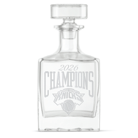 New York Knicks 2026 Champions Etched Decanter