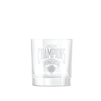 New York Knicks 2026 Champions Satin Frost Rocks Glasses