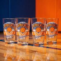 New York Knicks 2026 Champions Screenprint Pint Glasses