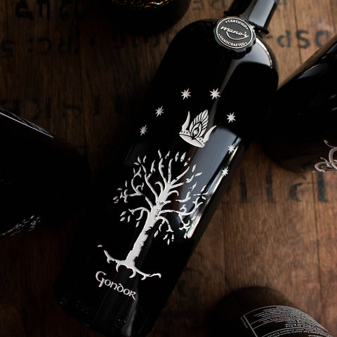 The Lord of the Rings Gondor Etched Wine