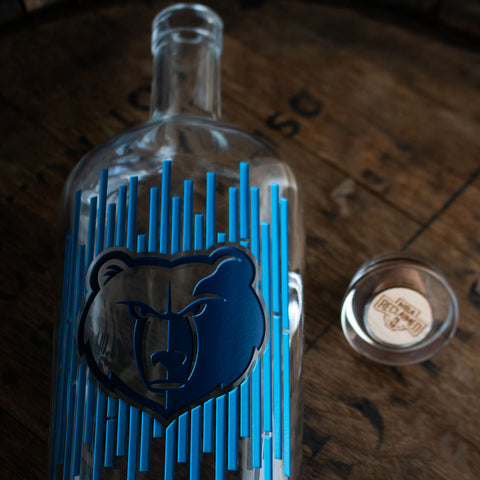 Memphis Grizzlies Court Spirits Decanter