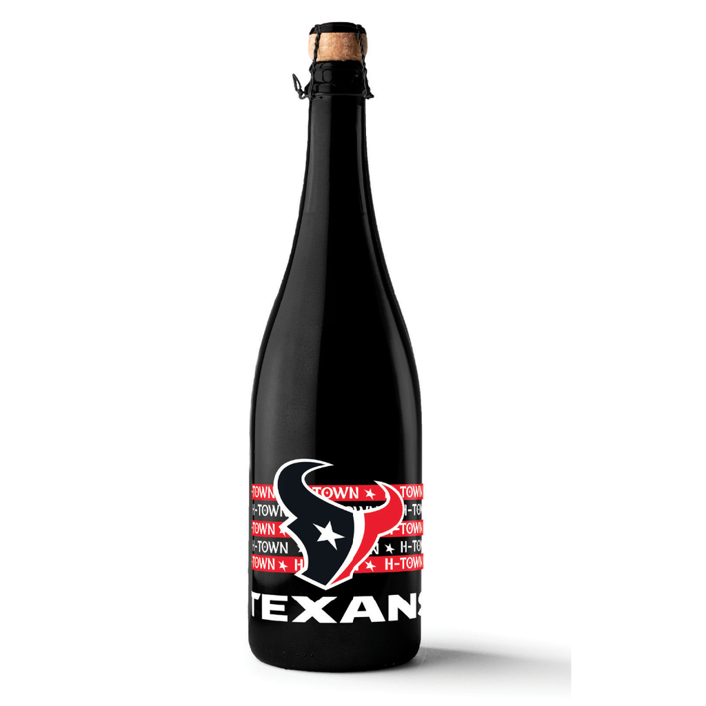 Houston Texans Matte Black Bottle