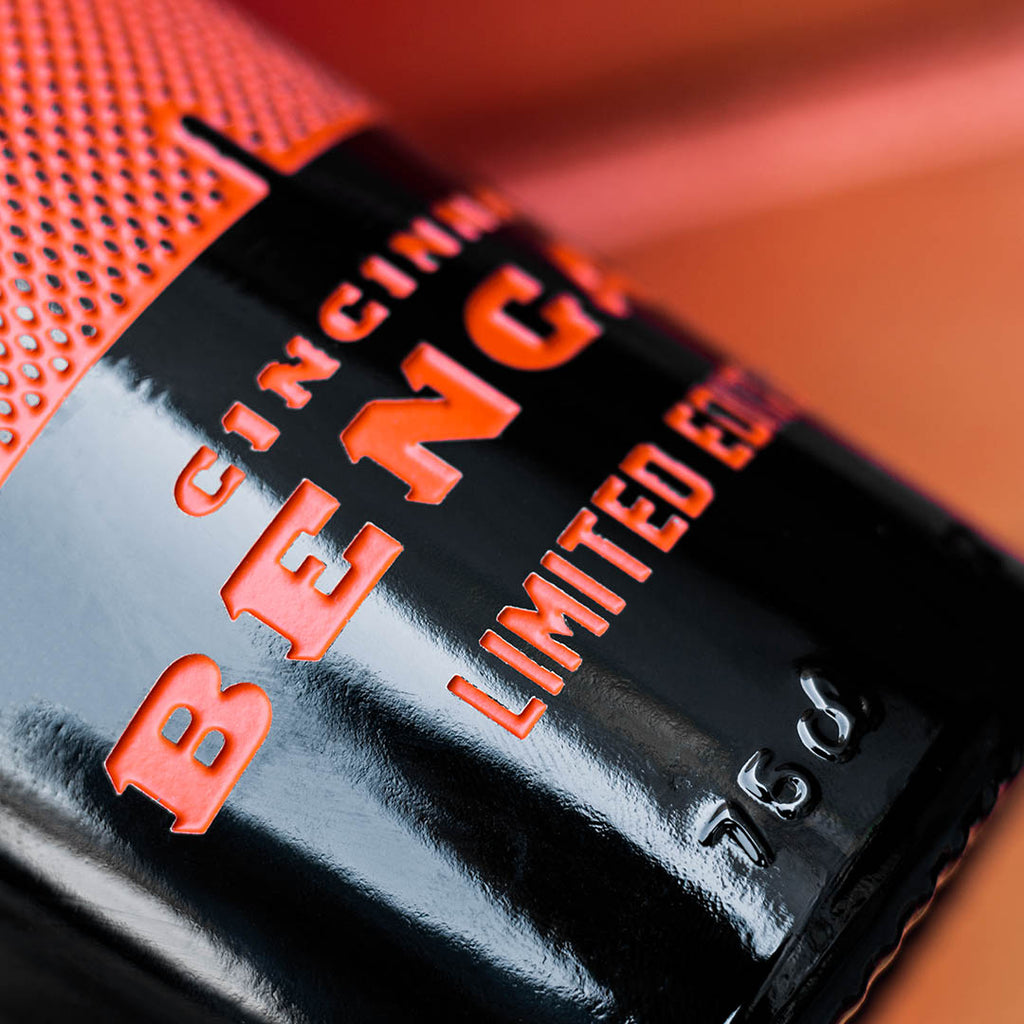 Cincinnati Bengals Custom Name Jersey Etched Wine