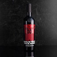 Houston Texans Custom Jersey Etched Wine Bottle