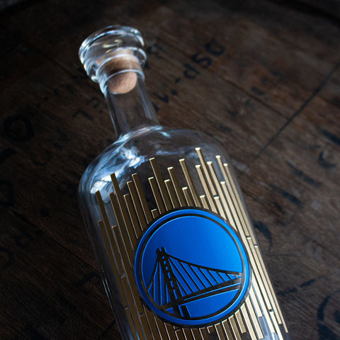Golden State Warriors Court Decanter