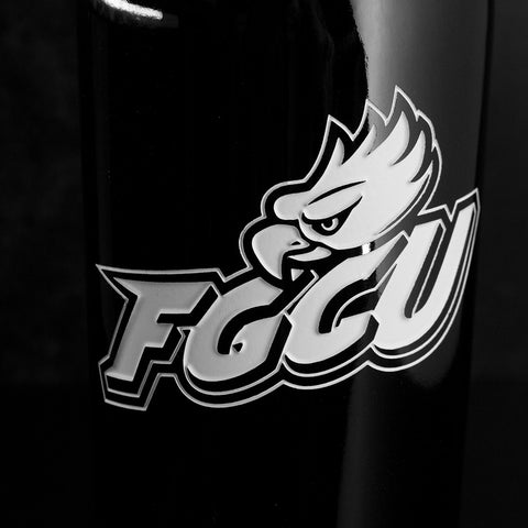 Florida Gulf Coast University Logo Etched Wine