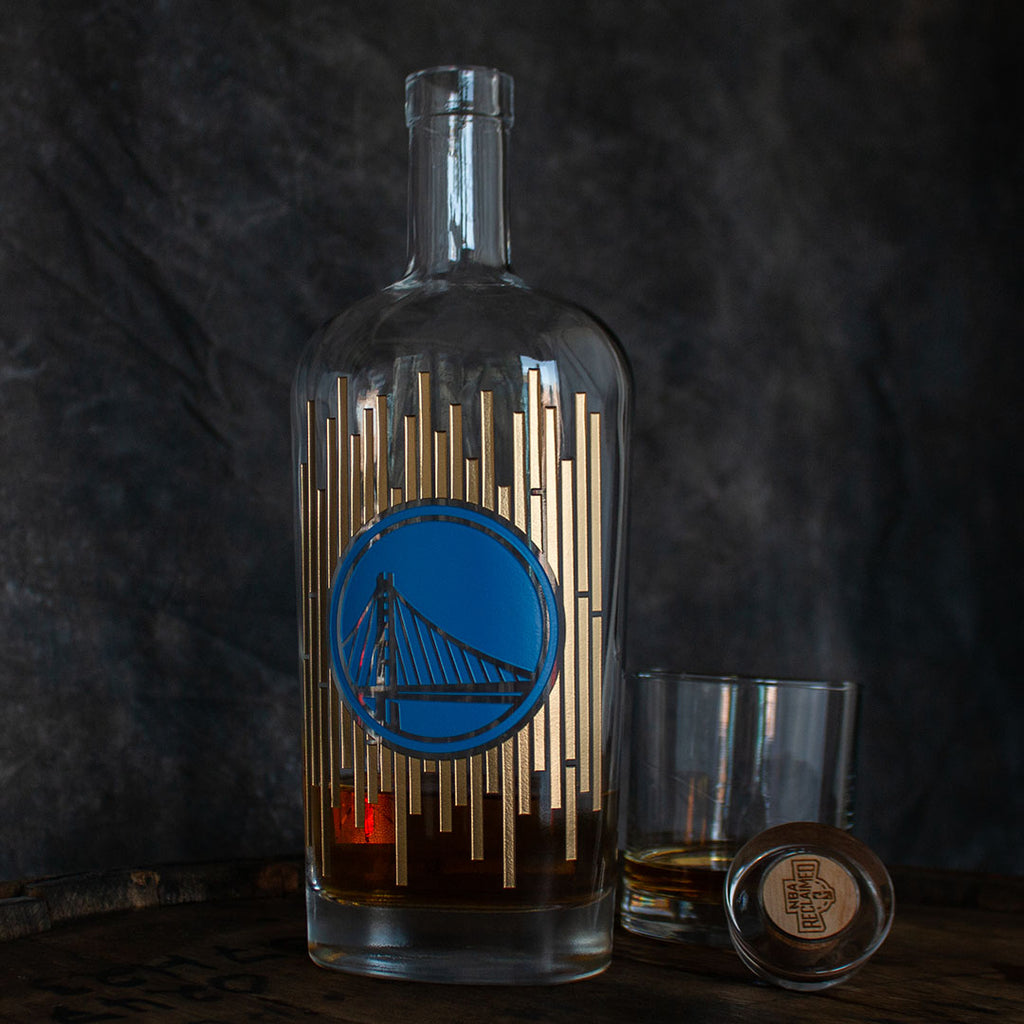 Golden State Warriors Court Decanter