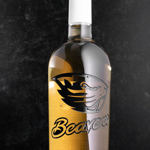 Oregon State Beavers Logo Chardonnay