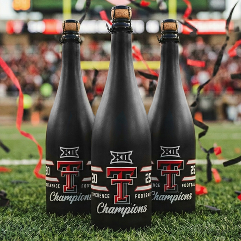 Texas Tech 2025 Big 12 Football Champions 3 Pack