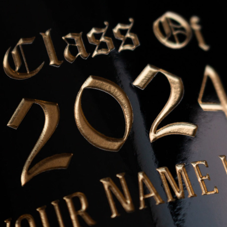 USC Custom Graduate Etched Wine