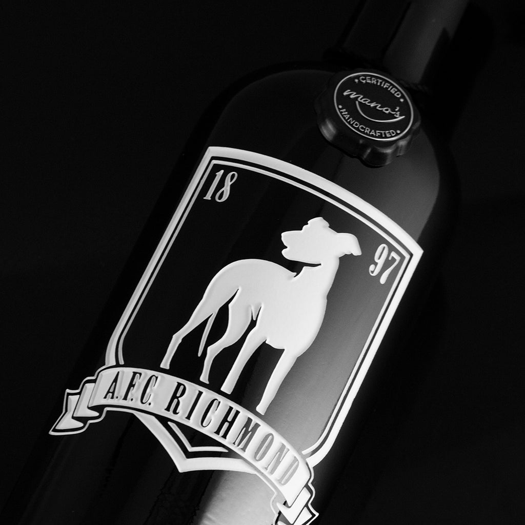 Ted Lasso A.F.C. Richmond Etched Wine