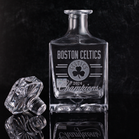 Boston Celtics 2024 Champions Square Decanter